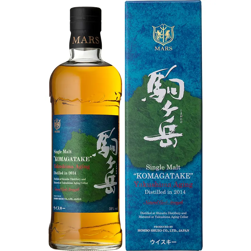 シングルモルト　駒ヶ岳　屋久島エイジング　Distilled in 2014