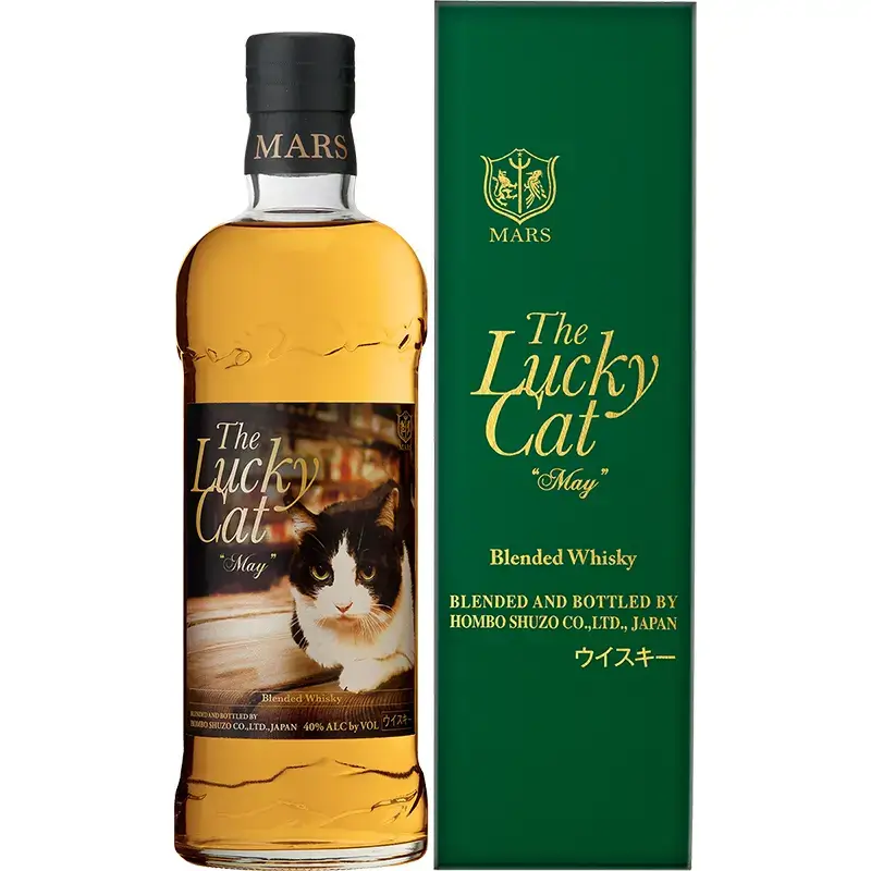 The Lucky Cat May | ブレンデッドウイスキー | 本坊酒造 公式サイト