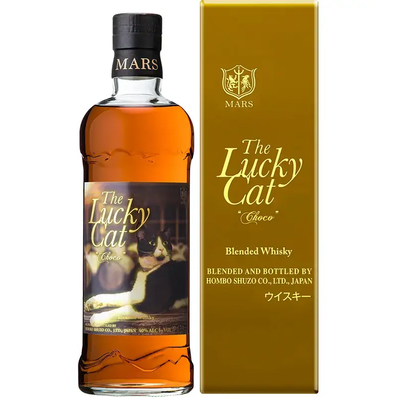 The Lucky Cat Choco | ブレンデッドウイスキー | 本坊酒造 公式サイト