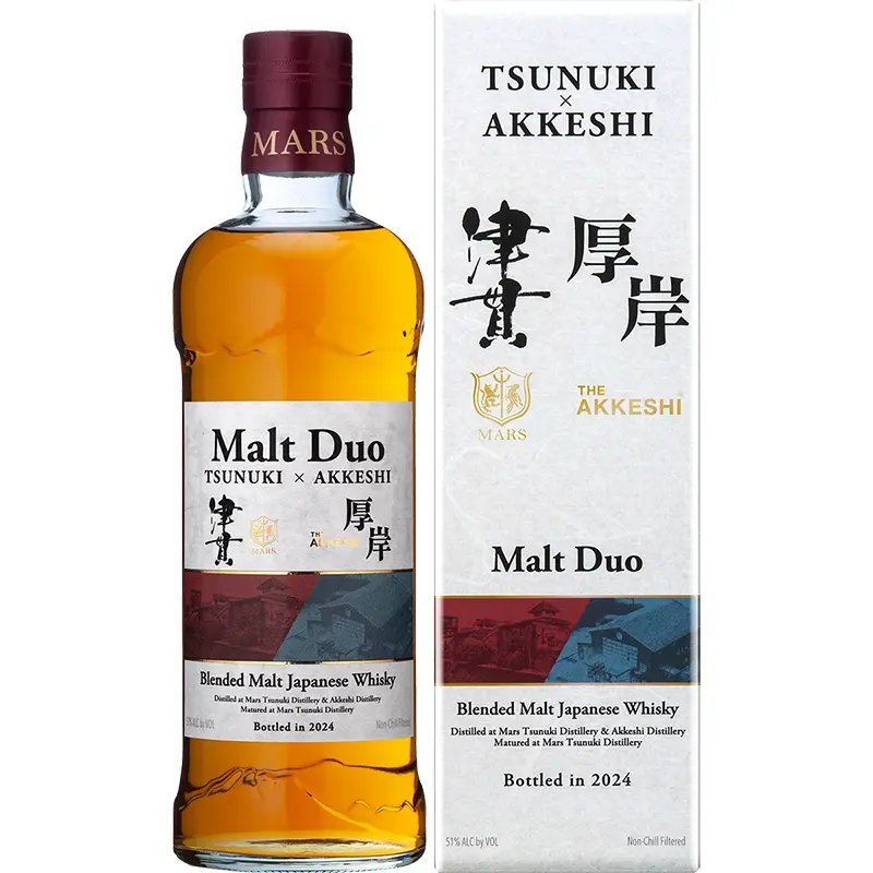 MARS WHISKY Malt Duo TSUNUKI × AKKESHI